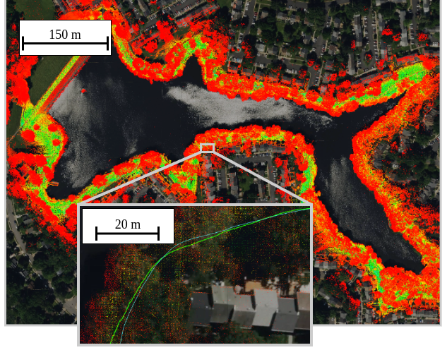 LIO-SAM on Lake Braddock